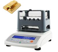 FgdVrelnor Densímetro Electrónico Digital De Pureza De Oro para Platino, Precisión De 0,001 g/Cm³, Detección del Valor K, para Pruebas De Densidad. Ideal para Joyerías y Laboratorios. 300g