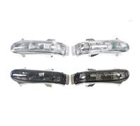 FGGHDR Faro antiniebla halógena Luces Intermitentes De Espejo Lateral Para Puerta Delantera Coche, Para Benz W220 W215 CL S S300 1999 2000 2001 2002, 7 LED Anchas