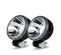 FGGHDR Faro Delantero Foco LED Trabajo 2 Piezas 3 Pulgadas Para Todoterreno Coche ATV Carreras Moto Camioneta Barco Antiniebla Redonda(2piece Spot White)