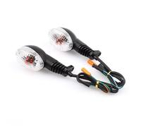 FGGHDR Faros Moto Intermitentes Delanteros Y Traseros Para Motocicleta, Indicador Luces Direccionales Para Vulcan S650 Para KLX EX250(Claro)