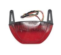 FGGHDR Faros Moto Luz Trasera Intermitente LED Integrada Para CBR600RR Para CBR 600RR 2007 2008 2009 2011 2012 De Señal Giro Freno(Red 1piece)