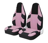 FGGHDR Funda para Asiento Un Par Fundas para Asientos Delanteros Coche, Aptas para Mayoría Los Coches con Protector Cubo para Toyota para Aygo
