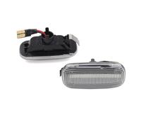 FGGHDR Indicador Espelho Posición Lateral LED Dinámica Indicador Señal DGiro Intermitente Para A3 S3 8P Para A4 B6 B8 B7 S4 RS4 Para A6 S6 Para C5 8E0949127(Crystal)
