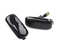 FGGHDR Indicador Espelho Posición Lateral LED Dinámica Indicador Señal DGiro Intermitente Para A3 S3 8P Para A4 B6 B8 B7 S4 RS4 Para A6 S6 Para C5 8E0949127(Negro)