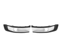 FGGHDR Para Ford Para Flex 2013-2019 Cubierta Luz Antiniebla Coche Lámpara Marco Parachoques Delantero Cubiertas Recorte Agujeros Bisel DA8Z17E810BA Luces Antiniebla