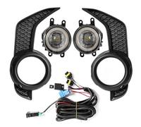 FGGHDR Para Toyota Para 4Runner 2014-2017 2018 2019 2020 2021 Faros Antiniebla LED Luces Circulación Diurna Parachoques Delantero Diurnas 12V Luces Antiniebla(White Yellow Ring)