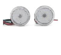 FGGHDR Trasera Luz Freno Para Toyota Para Corolla 2009 2010 Para Scion IQ XB 2008 En Adelante Luz Parachoques Trasera Reflector Trasero LED Luz Freno Antiniebla Piloto trasero(Blanco)