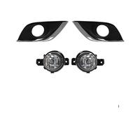 FGHDSSA Faros antiniebla coche Para Nissan Sunny Para VERSA Sedan ALMERA N17 2014-2018 Luz Antiniebla LED Lámpara Circulación Diurna DRL Impermeable 12V(Halogen)