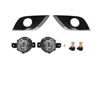 FGHDSSA Faros antiniebla coche Para Nissan Sunny Para VERSA Sedan ALMERA N17 2014-2018 Luz Antiniebla LED Lámpara Circulación Diurna DRL Impermeable 12V(Led Yellow)