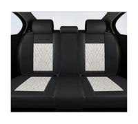 FGHDSSA Funda Asiento Coche Funda Universal para Asiento Trasero Automóvil Piel Diamante Dividida Grosor Estándar para Interior Automóvil.(11)