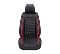 FGHDSSA Funda Asiento Coche para Hyundai para Tucson para Santa FE para I30 para I40 para Veloster para Creta para Elantra Asiento Cuero PU Universal(Black Red 1 Seat)