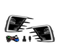 FGHDSSA luces antiniebla coche Para City RS 2020 2021 2022 Conjunto Lámpara LED Antiniebla Circulación Diurna Señal Giro Amarilla Luz Diurna Conducción Faros antiniebla coche(DRL with fog lamp)
