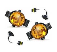 FGHDSSA luces antiniebla coche Para Dodge Ram 1500 2500 3500 2002-2008 Para Durango 2004 2005 2006 Conjunto Luz Antiniebla Parachoques Delantero Faros antiniebla coche(Pair Yellow)