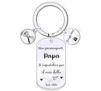 FGHJK Día del Padre Día del Papa Ideas Regalo Día del Padre Regalos Día del Padre Regalo Papá Regalo para Papá Llavero Papá Regalos para el Día del Papa Regalo Cumpleaños Papa, 6, L