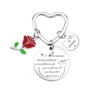 FGHJK Llavero Hermana Regalo de Hermana Regalo de Hermana mayor Regalo de Cumpleaños Hermana Llavero Acero Inoxidable Hermana Llavero Personalizada Mujer Hermana Pulsera a la Mejor Hermana (3)