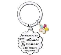 FGHJK Regalos Maestra Regalos Profesora Llaveros Maestra Llavero Profesora Regalo Grabado Llavero Graduación Regalos Cumpleaños Regalo del dia del Maestra Regalo de acción Gracias (5)
