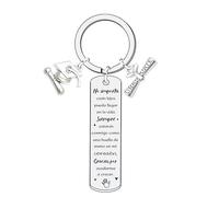 FGHJK Regalos Maestra Regalos Profesora Llaveros Maestra Llavero Profesora Regalo Grabado Llavero Graduación Regalos Cumpleaños Regalo del dia del Maestra Regalo de acción Gracias (8)