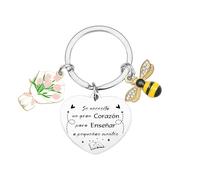 FGHJK Regalos Maestra Regalos Profesora Llaveros Maestra Llavero Profesora Regalo Grabado Llavero Graduación Regalos Cumpleaños Regalo del dia del Maestra Regalo de acción Gracias (1)