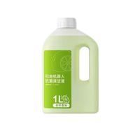 FGJDERYH Solución de Limpieza for aspiradora robótica de 1 l, Compatible con ECOVACS T30, X2, X1, T20, T10 Omni: solución de Limpieza automática con fregona y estación Base versátil.(1pcs)
