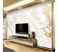 FGJFGGFR Mural 3D para sala de estar papel tapiz abstracto de mármol dorado decoración de pared arte adhesivo pintura de seda