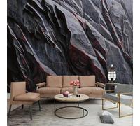 FGJFGGFR Mural 3D para sala de estar papel tapiz con relieve de piedra y roca decoración de pared interior arte adhesivo pintura de seda