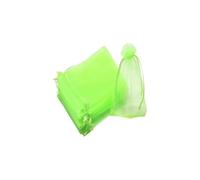 FGJsfhrDTU 50pcs Red Organza para Frutas, Reutilizable(Fruit Green,1 Count (Pack of 1))