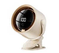 FGJsfhrDTU Ventilador portátil, 3 100 velocidades ajustables USB for dormitorio Elementos básicos de viaje (120) Escritorio for automóvil Flujos aire silenciosos(White)