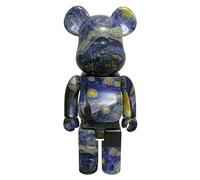 FGJUYLKvchgf Adorno Bearbrick 1000% Building Blocks Bear Home Floor Decorations Escultura de habitación Estatua