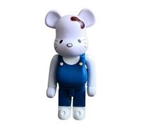 FGJUYLKvchgf Adorno Escultura de Vitrina de Suelo con Soporte for el hogar Bearbrick 1000% Building Blocks