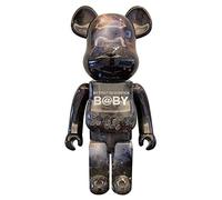 FGJUYLKvchgf Adorno Figura de Oso de Peluche de Moda Bearbrick 1000% Building Blocks Vitrina Escultura Estatua