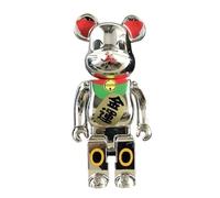 FGJUYLKvchgf Adorno Figuras coleccionables de Bearbrick 1000% Building Blocks de 70 cm con Forma de Oso for el Suelo esculturas Juguetes
