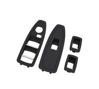 FGKDLDZCZM Manija Panel Puertas Y Embellecedores Interruptores Elevalunas Puertas Interiores De Para Serie 1, 3 Y 4 (F20, F30, F31, F34, F35, F36, 318i, 320i, 330i, 335i)(Black B 4pcs Set)