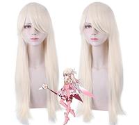 FGO Fate/kaleid Liner Illyasviel Von Einzbern Cosplay Peluca Fate Stay Night Peluca de pelo sintético Fiesta de Halloween Disfraz Pelucas + Peluca C ZF70-1