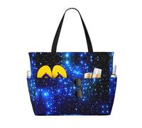 FGPkjh Bolsa de viaje impermeable con estampado de estrellas de galaxia, ligera, plegable, para gimnasio, picnic, vacaciones