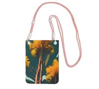 FGPkjh National Parks Sunshine Trees - Bolso cruzado para teléfono, resistente al agua, para mujeres y hombres, accesorio de viaje para correr, Pink, Talla única