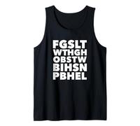 FGSLTWTHGHOB Juan 3:16 Porque Dios Amó Así Al Mundo Camiseta sin Mangas