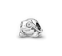 FGT Abalorio de tortuga de la suerte compatible con pulseras Pandora Moments de plata de ley, diseño de tortuga marina del océano, regalo para mujeres, niñas, nietas, hijas, día de la madre, San