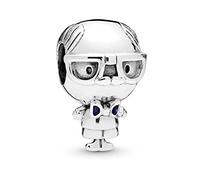 FGT Pulseras familiares de plata de ley para pulseras Pandora, cuentas para nieta, hija, novia, hermanas, mamá, niño, abuela, abuelo, cumpleaños, Plata de ley, No es una piedra preciosa