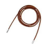 FGUJSUR Round Rope Dresses Coat Decoration String Waist Belt For Women Solid Fashion Long Chain Vintage Waistband(Style 1 camel)