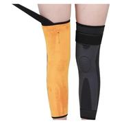 FGUJSUR Self Heating Support Knee Pad Brace Warm For Pain Relief Injury Recovery Belt Massager Leg Warmer 1pc(M weigth 40-65KG)