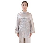 FGUJSUR Trajes de Tai Chi Ropa Bordada de Tai Chi, práctica Estilo clásico, actuación Artes Marciales for Hombres y Mujeres, Wushu(Color 12,XXXL)