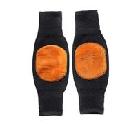 FGUJSUR Unisex Wool Knee Brace Pads Winter Warm Thermal Warmers Thicken Lengthen Breathable Elastic Knees Sleeves 1Pair(2)