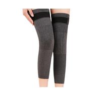 FGUJSUR Wool Knee Pads Support Brace Winter Warm Thermal Warmers Sleeve Ski Cycling Running 2PCS(General-Gray,XXL for 80-105KG)