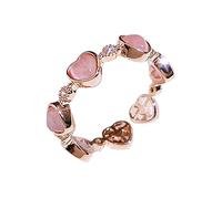 FGUUTYM Bow Ring 1PC Cute Silver Plated Rainbow Bowtie 1PC Cute Silver Plated Rainbow Cute Bowtie Anillos Anillos para Corralito, A, Aleación de cinc, Sin piedras preciosas