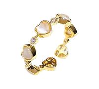 FGUUTYM Bow Ring 1PC Cute Silver Plated Rainbow Bowtie 1PC Cute Silver Plated Rainbow Cute Bowtie Anillos Anillos para Corralito, A, Aleación de cinc, Sin piedras preciosas