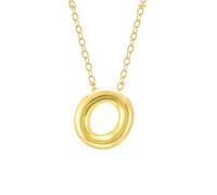 FGUUTYM Bubble Letter Necklace Gold Initial Necklaces for Women Trendy Chunky Charm Pendant Necklaces Gold Jewelry Birthday for Women Teen Her Mom Grandma Wife Sister Silberketten mit (O, One Size)
