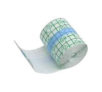 FGUUTYM Cinta adhesiva, prevención de alergias, aplicación de baño postoperatorio, parche umbilical, gran lámina transparente de poliuretano, aceites para sauna facial (verde, talla única)