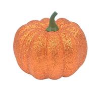 FGUUTYM Decoraciones de calabaza artificial calabazas de otoño para Halloween, Acción de Gracias, decoración de vacaciones, soporte para bolígrafos, escritorio de latón (C, talla única)