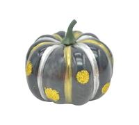 FGUUTYM Decoraciones de calabaza artificial calabazas de otoño para Halloween, Acción de Gracias, decoración navideña, cajones, organizador de cartón (D, talla única)