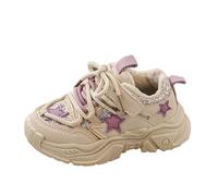 FGUUTYM Fashion Big Kids Winter Water Proof Flat Keep Warm Boots Comfortable Shoes Damen Schuhe Elegant (Purple, 28 Little Child)